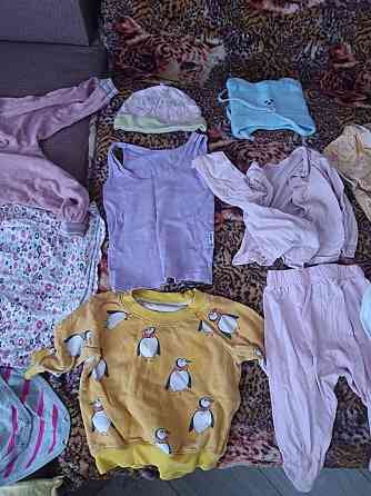 Детская разная одежда до года. Астана