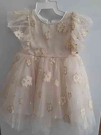 Продам нарядное детское платье на 12-18 месяцев Каргалы