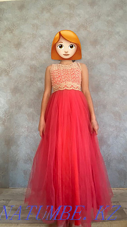 Elegant dress for a girl 10/13 years old, excellent condition Almaty - photo 3