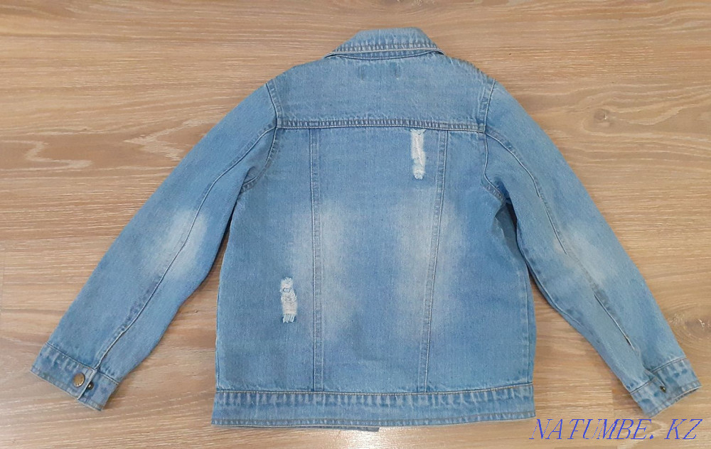 Jeans jacket for height 134 cm. Pavlodar - photo 7
