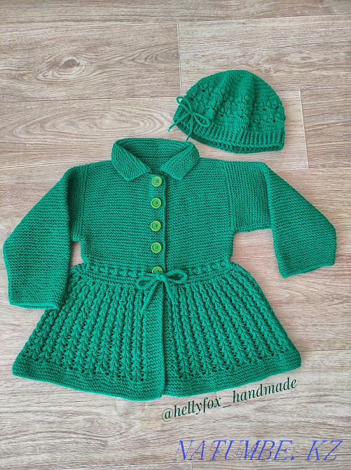 Қолдан жасалған балалар кардиганы  Петропавл - изображение 1