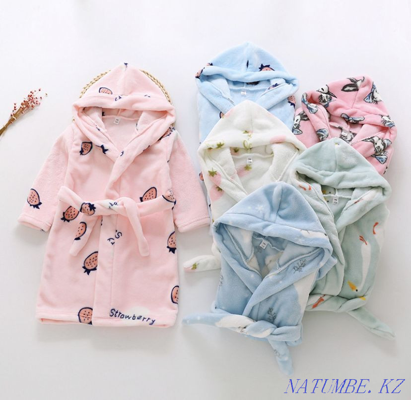 Флисовые детские халаты Алматы - изображение 2