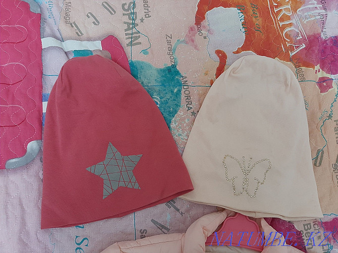 Куртка розовая Zara и шапочка в подарок Астана - изображение 3