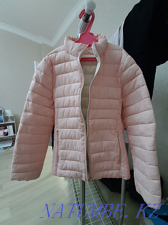 Куртка розовая Zara и шапочка в подарок Астана - изображение 1