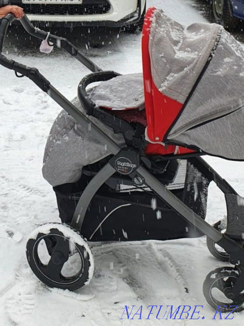 Итальянская всесезонная коляска Peg perego Pop up. Актобе - изображение 3