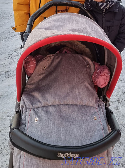 Итальянская всесезонная коляска Peg perego Pop up. Актобе - изображение 5