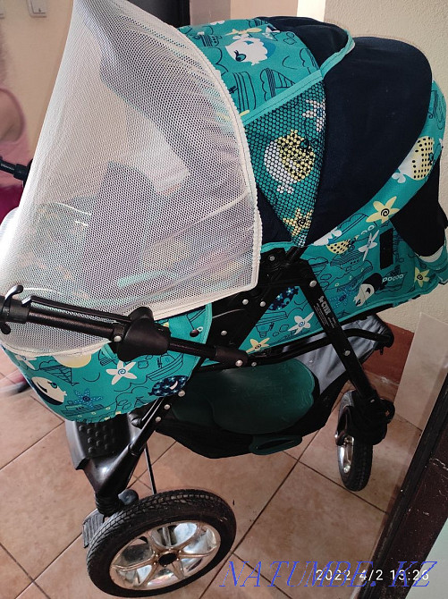 Продам коляску "Пилот" от рождения до 3 лет Астана - изображение 8