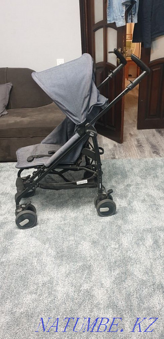 Peg Perrego Pliko mini denim stroller for sale Almaty - photo 3