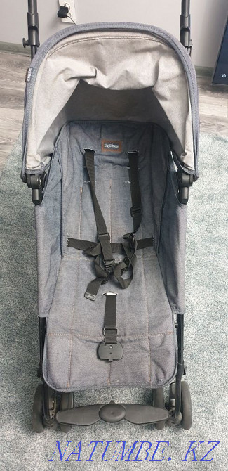 Peg Perrego Pliko mini denim stroller for sale Almaty - photo 4