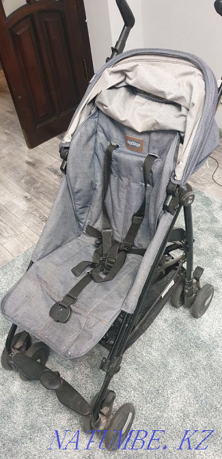 Peg Perrego Pliko mini denim stroller for sale Almaty - photo 1