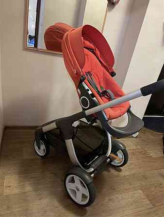 Коляска stokke crusi red 2 в 1 Алматы