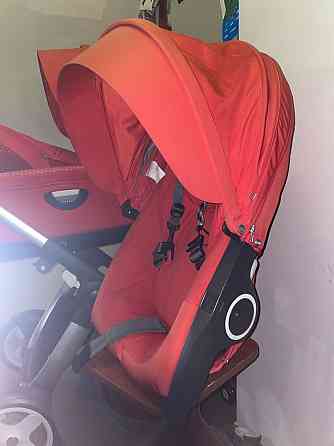 Коляска stokke crusi red 2 в 1 Almaty