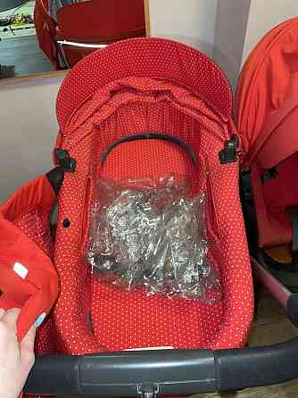 Коляска stokke crusi red 2 в 1 Алматы