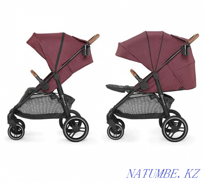 Sell stroller Kindercraft Grande 2020 Burgundy Atyrau - photo 2