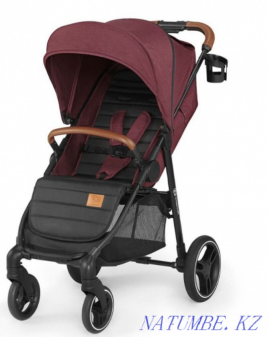 Продам коляску Kindercraft Grande 2020 Burgundy Атырау - изображение 1