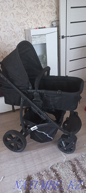 Продам детскую коляску -трансформер зима-лето Караганда - изображение 1