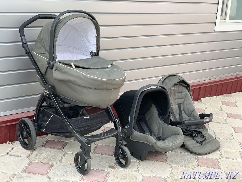 peg perego коляска как разложить