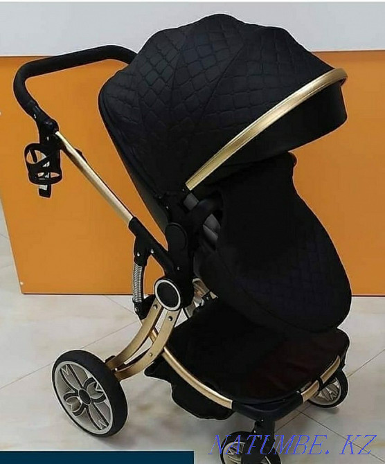 Коляска Voondo Egg 2в1 Черная  - изображение 3