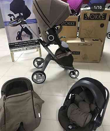 Коляска Stokke xplory v4 3в1 оригинал в хорошем состоянии Almaty