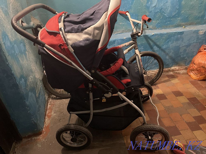 Selling stroller car seat, rocking chair in excellent condition Almaty - photo 1
