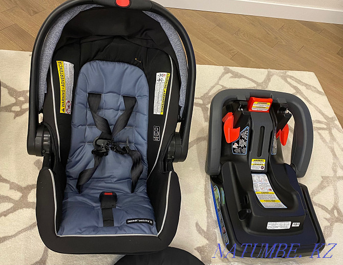 Car seat + stroller + base Almaty - photo 4