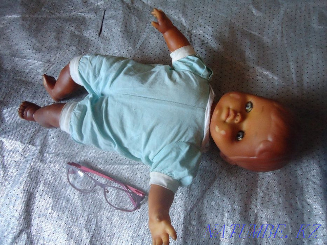 Кукла СССР Германия Антикварная среднего размера С мягким телом Из Хл Алматы - изображение 1