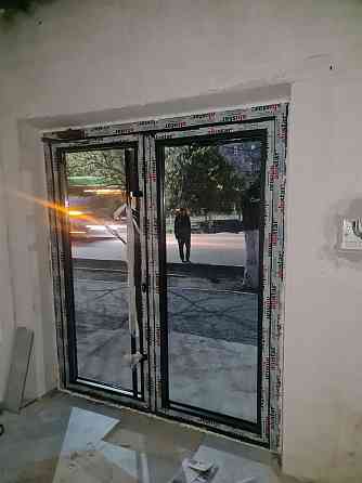 Пластиковые окна двери витражи Тёплая серия в Шымкенте Туркестанской Shymkent