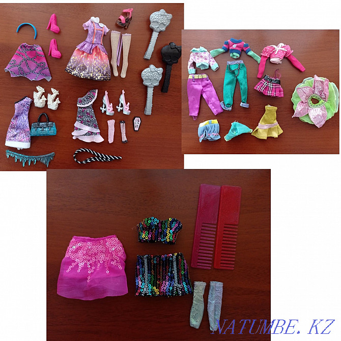 Doll clothes Monster High, Ever after high, Winx, Rainbow high Aqtobe - photo 1