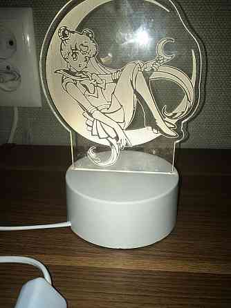Продам светильник с персонажем из аниме сэйлор мун Kostanay