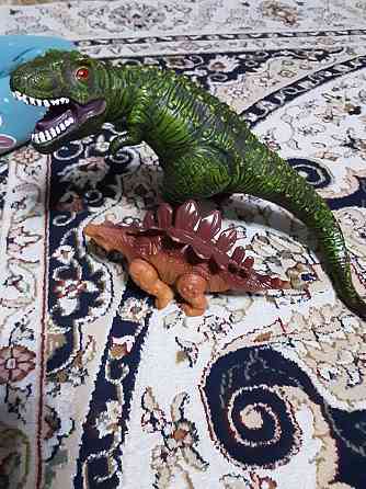 Динозавры тирекс и с стегозавр Шымкент