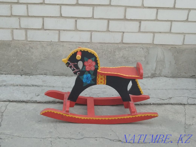 Деревянная детская лошадка Семей - изображение 1