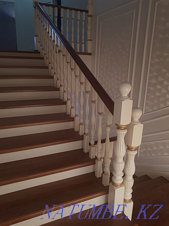 Staircase made of beech.oak.ash.pine wood Мангистау - photo 7