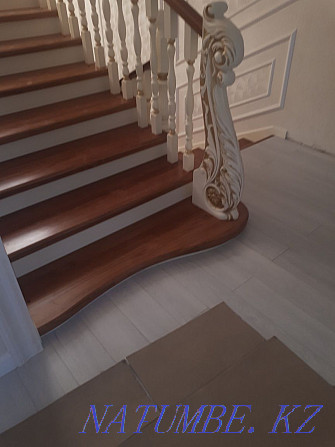 Staircase made of beech.oak.ash.pine wood Мангистау - photo 3