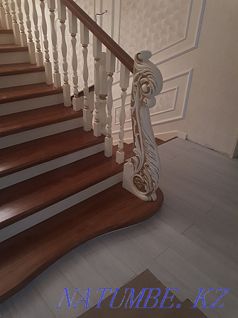 Staircase made of beech.oak.ash.pine wood Мангистау - photo 4