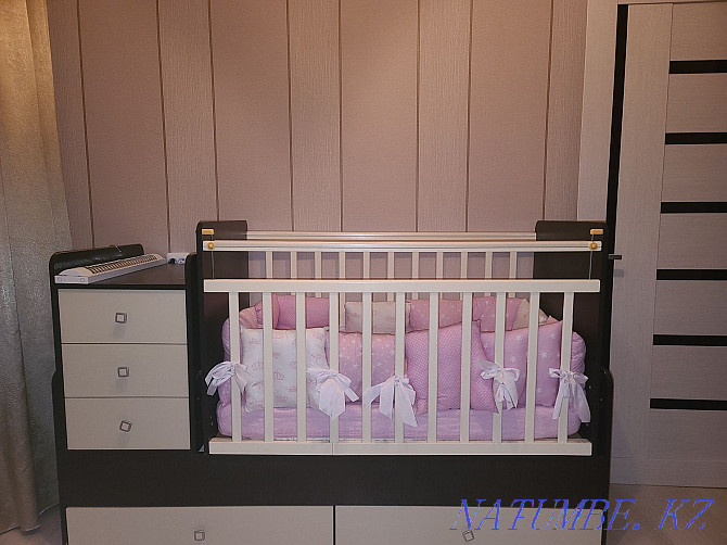 Children's bed, bumpers, quartz Karagandy - photo 1