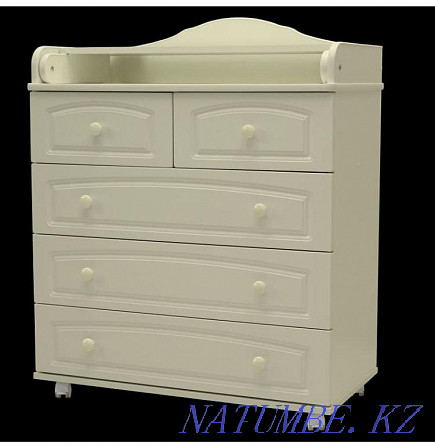 Baby dresser + changing table 2in1 with free home delivery Алмалы - photo 3