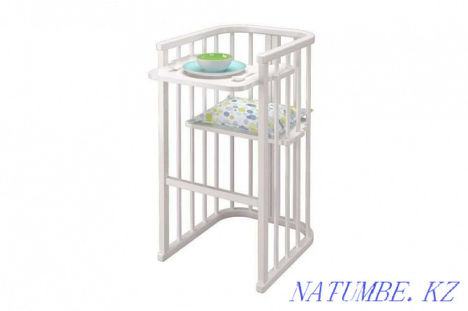 Приставная кроватка Эстель 5 в 1+матрас, детская кровать манеж Алматы Актобе - изображение 6