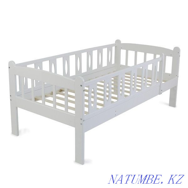 Teenage bed with protective boards SKV 160x80cm. Karagandy - photo 2