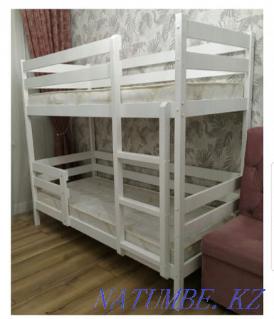 Bunk bed in assortment! With mattresses! There is Caspian red! Astana - photo 1