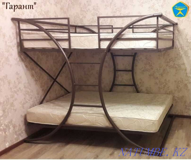 Bunk metal bed (bunk). Installment Caspi. Kyzylorda - photo 1