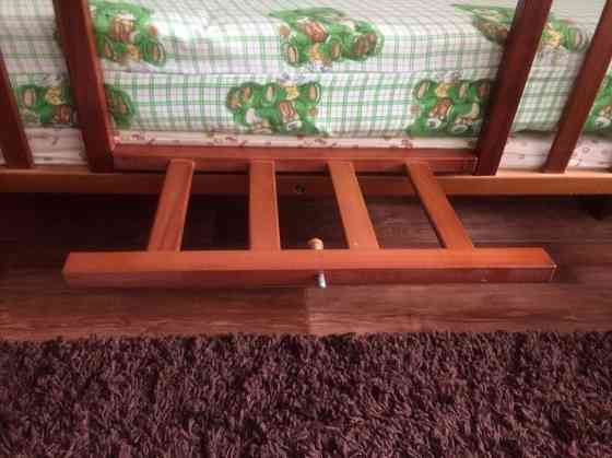 Продам деревянную кровать манеж Almaty