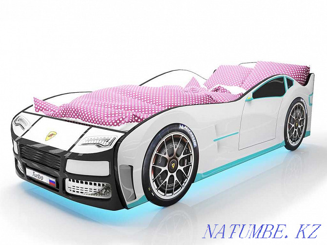 Novelty Turbo classic bed car for children Almaty (KarlSon 160*70) Pavlodar - photo 2