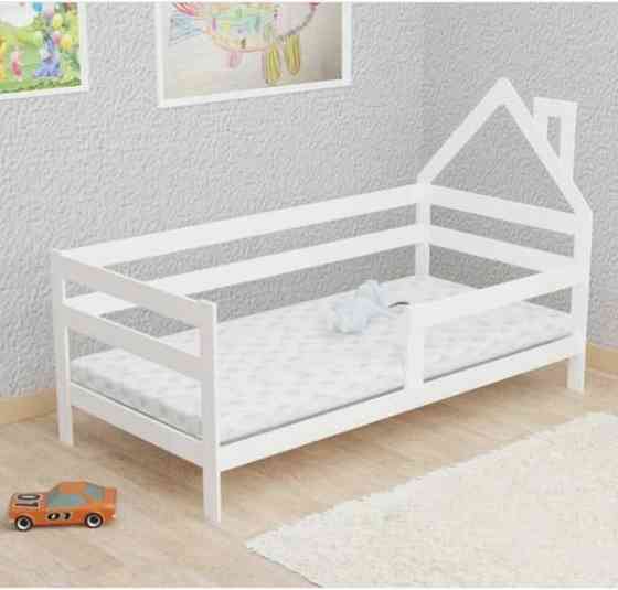 Кровать Софа детская кровать дерево береза мебель на заказ Павлодар