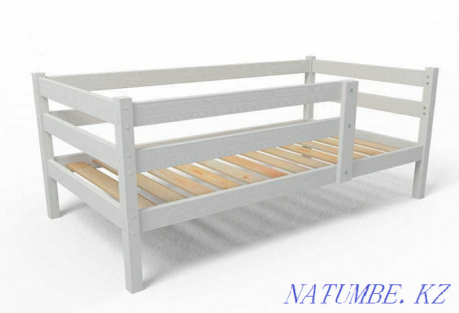 Кровать Софа детская кровать дерево береза мебель на заказ Павлодар - изображение 3