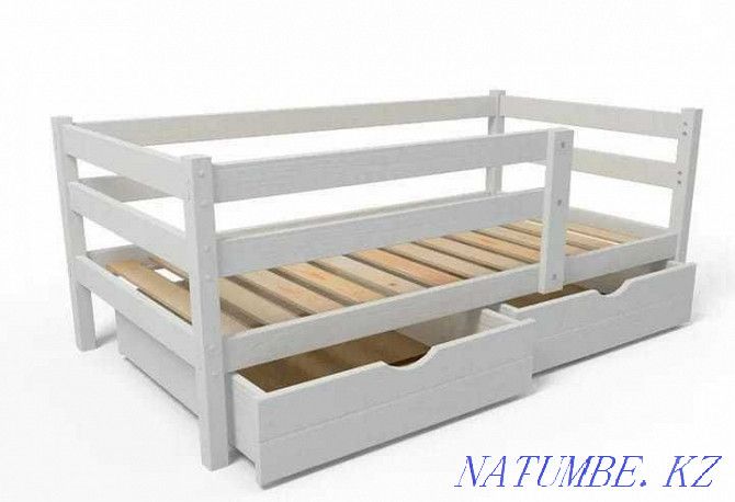 Кровать Софа детская кровать дерево береза мебель на заказ Павлодар - изображение 2