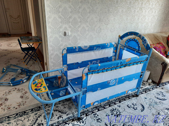 Sell playpen + cradle Semey - photo 3