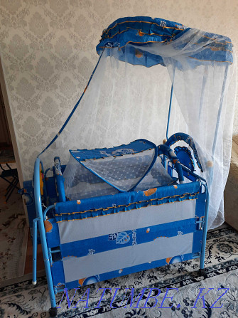 Sell playpen + cradle Semey - photo 1