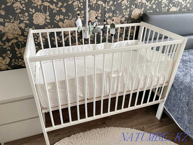 roestvrij Wijzer Hoofdkwartier Baby bed IKEA GULLIVER in Aqtobe advertisement № 132832 - natumbe.kz