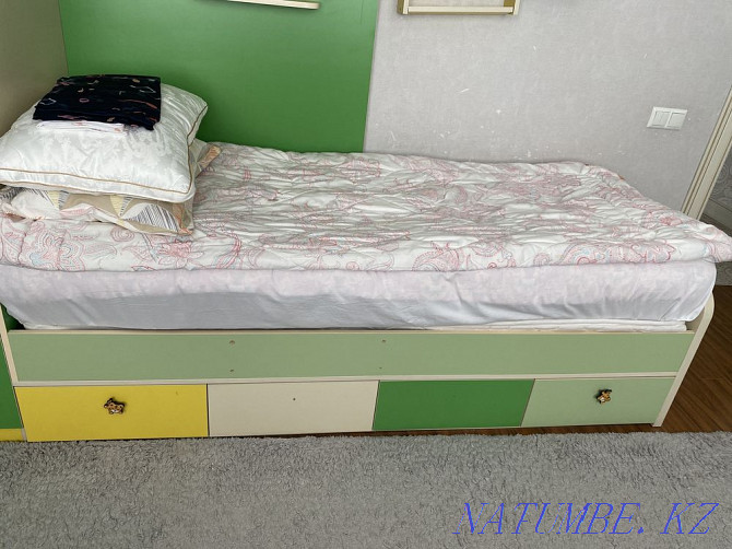 2 этажный кровать Алматы - изображение 2
