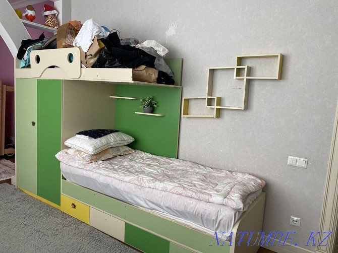 2 этажный кровать Алматы - изображение 1